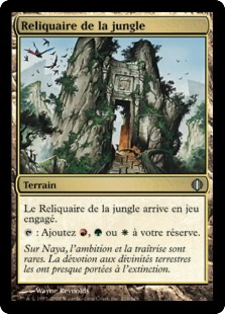 Reliquaire de la jungle — Shards of Alara — Magic: The Gathering