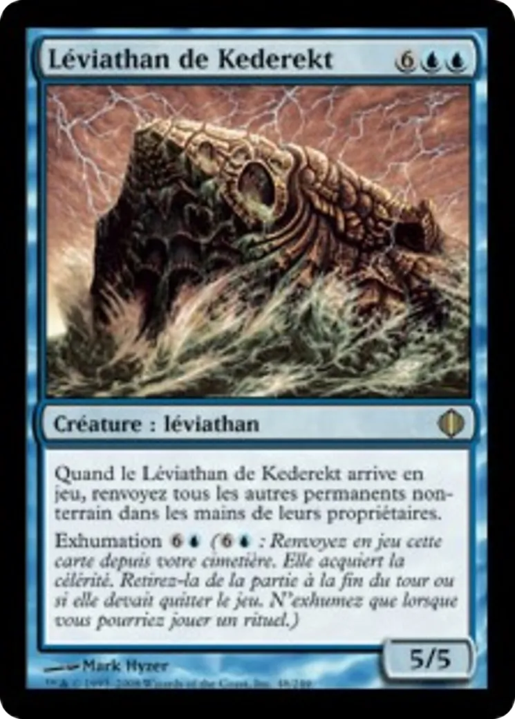 Léviathan de Kederekt — Shards of Alara — Magic: The Gathering
