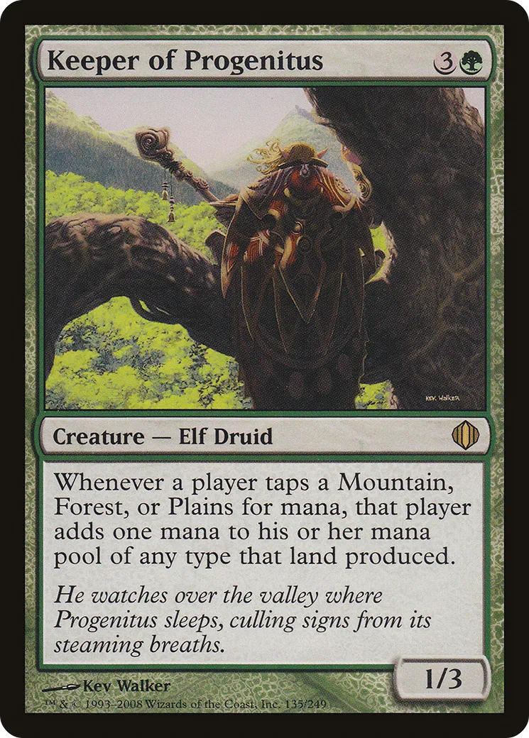 Keeper of Progenitus — Shards of Alara — Magic: The Gathering