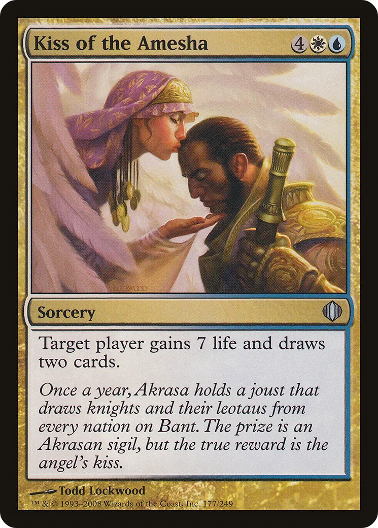 Kiss of the Amesha — Shards of Alara — Magic: The Gathering