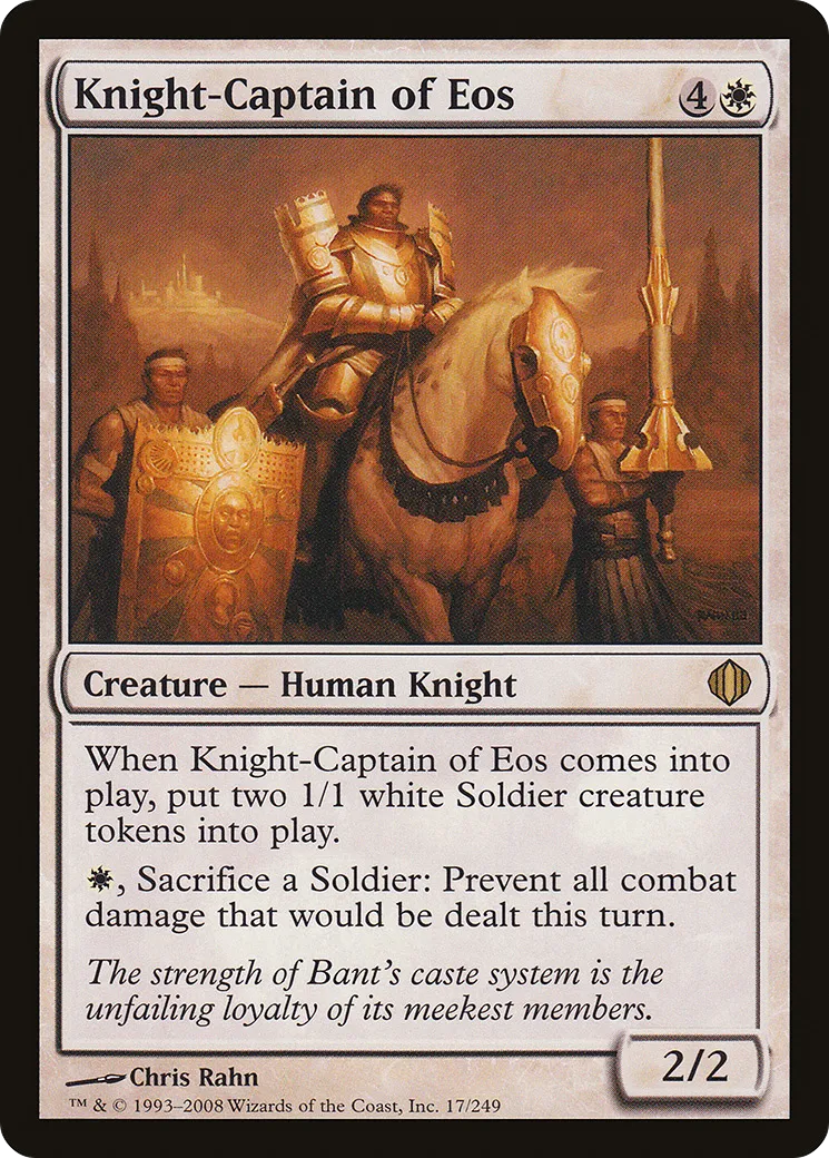 Knight-Captain of Eos — Shards of Alara — Magic: The Gathering