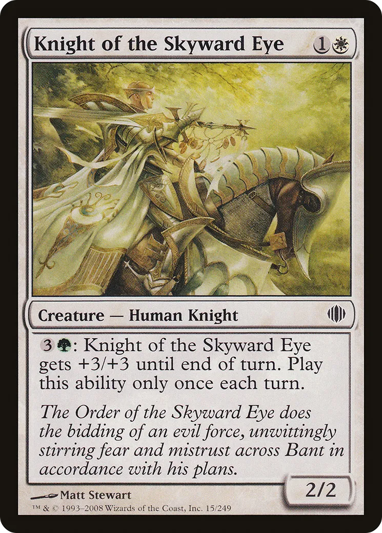 Knight of the Skyward Eye — Shards of Alara — Magic: The Gathering