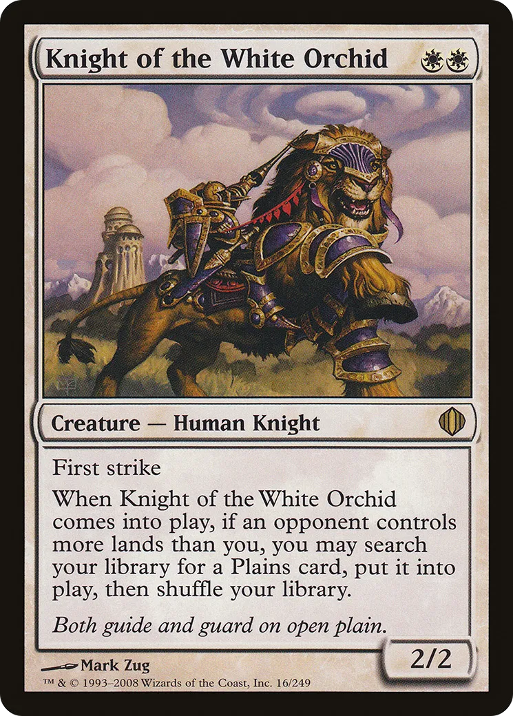 Knight of the White Orchid — Shards of Alara — Magic: The Gathering