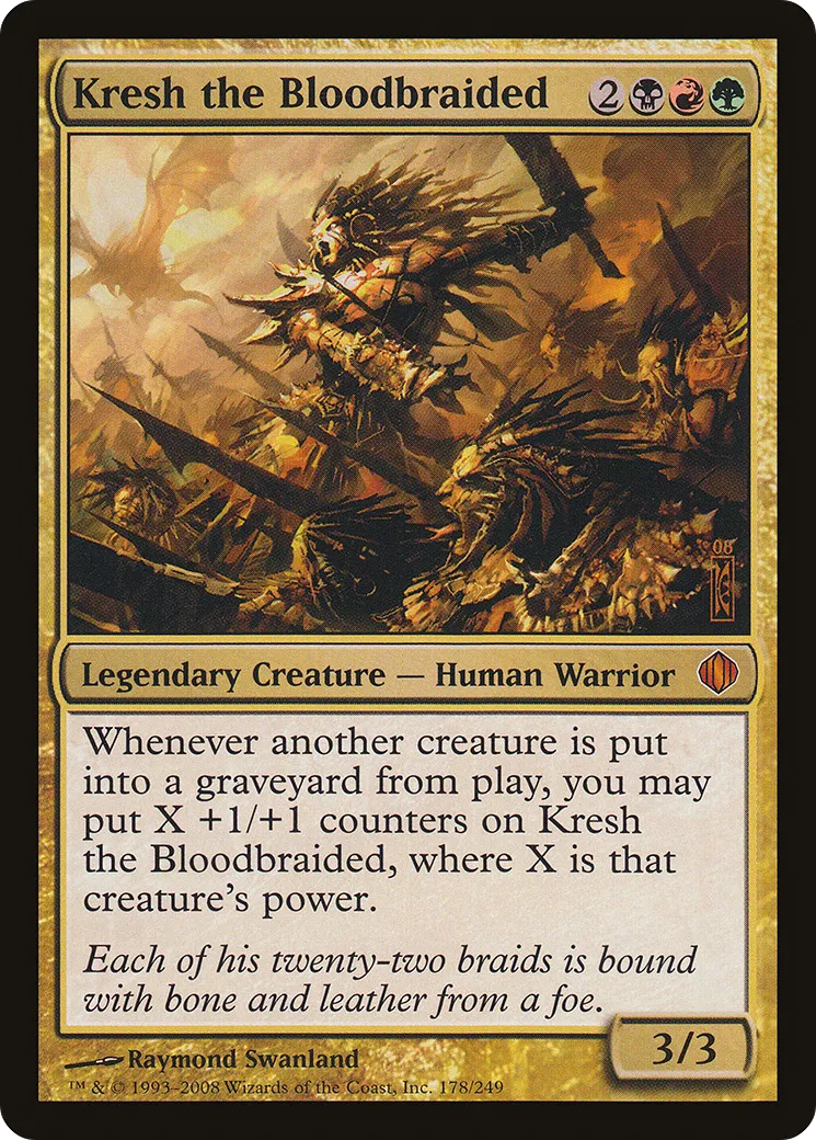 Kresh the Bloodbraided — Shards of Alara — Magic: The Gathering