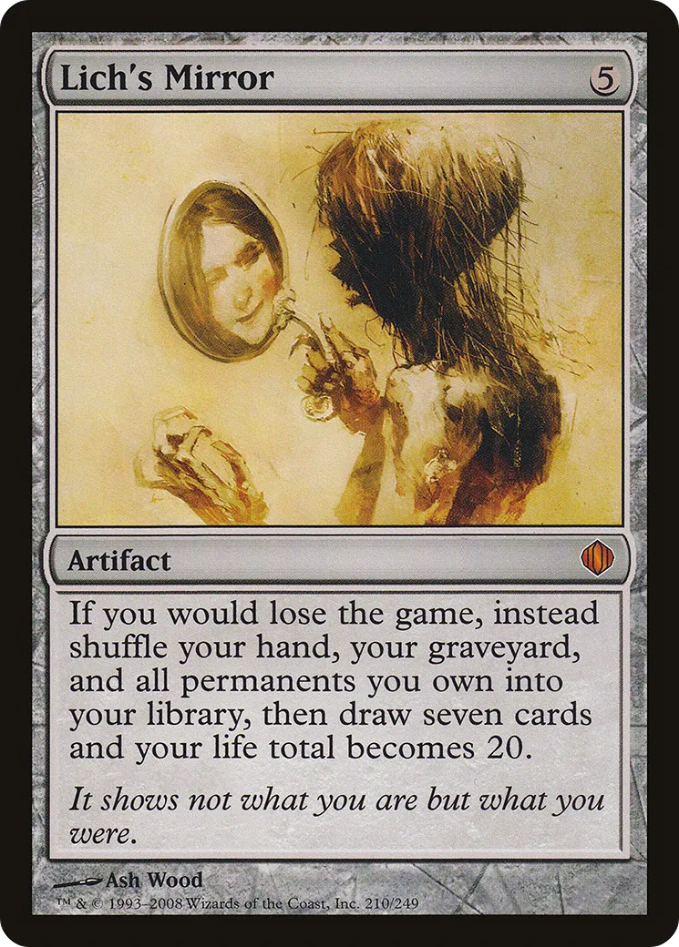 Lich's Mirror — Shards of Alara — Magic: The Gathering
