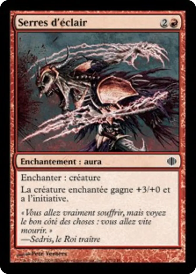 Serres d'éclair — Shards of Alara — Magic: The Gathering