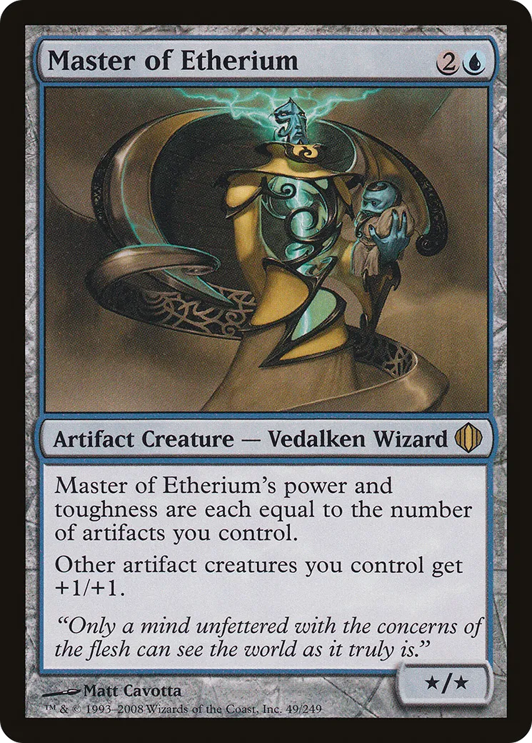 Master of Etherium — Shards of Alara — Magic: The Gathering