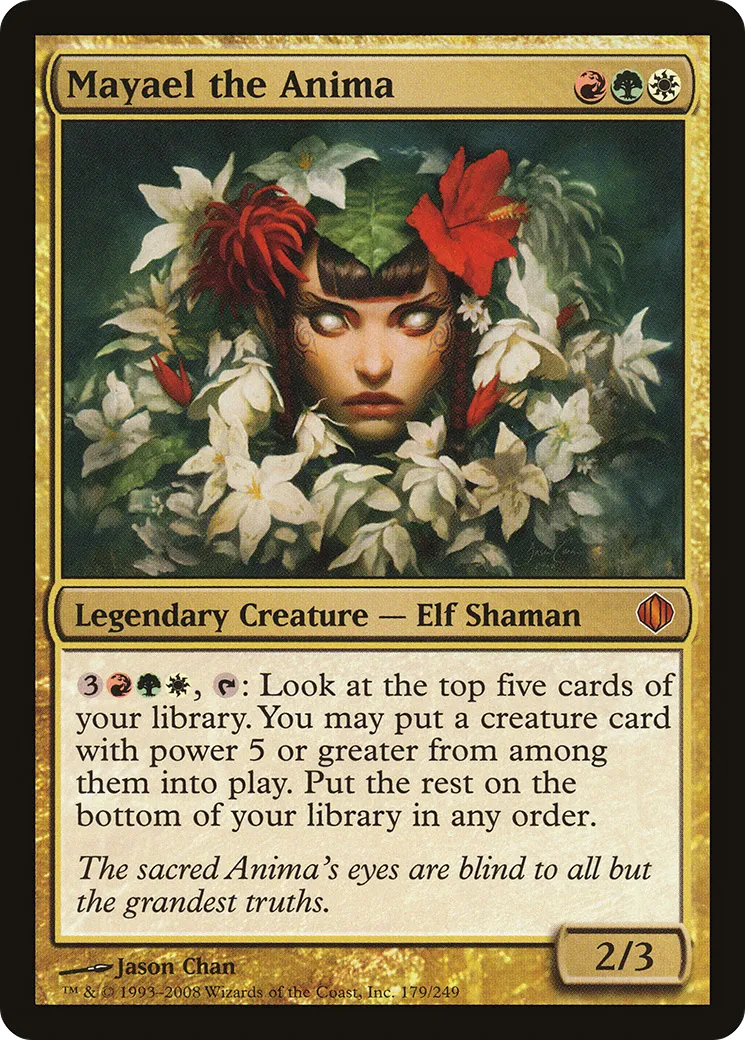 Mayael the Anima — Shards of Alara — Magic: The Gathering