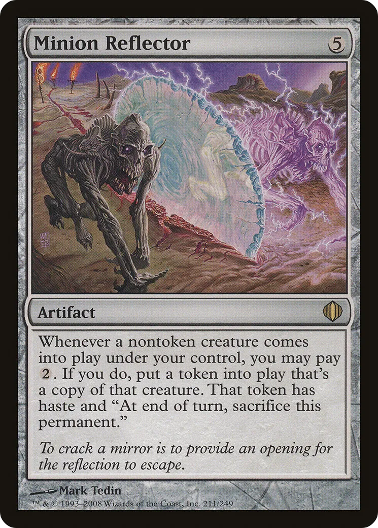 Minion Reflector — Shards of Alara — Magic: The Gathering