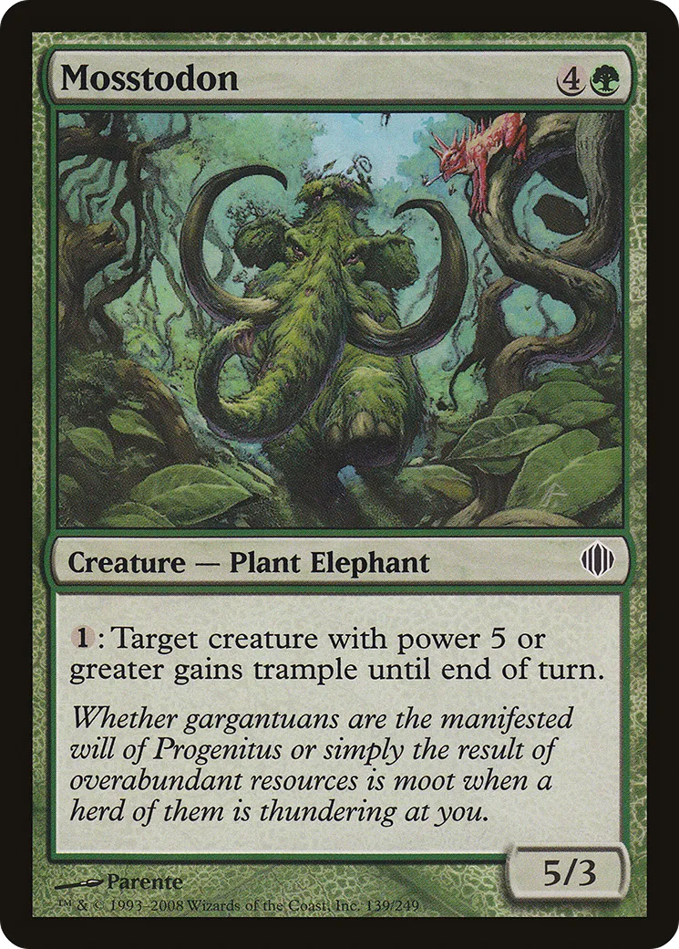 Moustodon — Shards of Alara — Magic: The Gathering