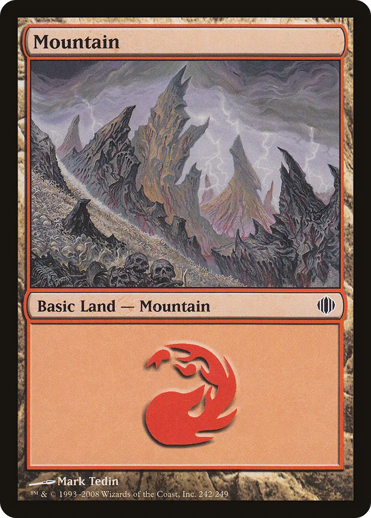 Mountain — Shards of Alara — Magic: The Gathering