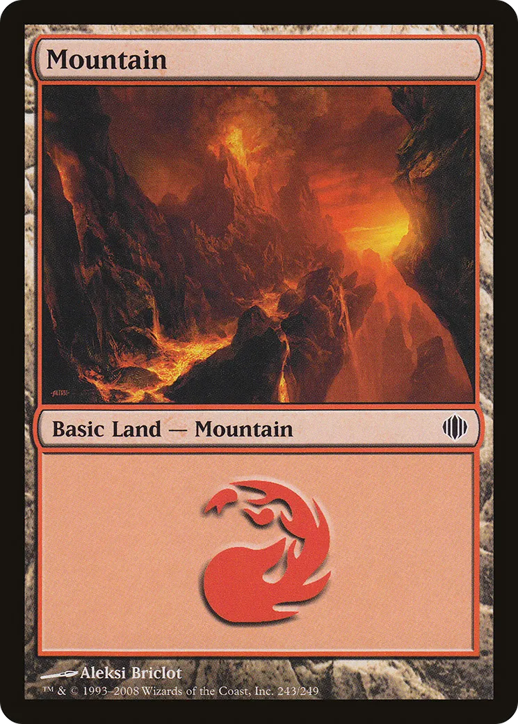 Montagne — Shards of Alara — Magic: The Gathering