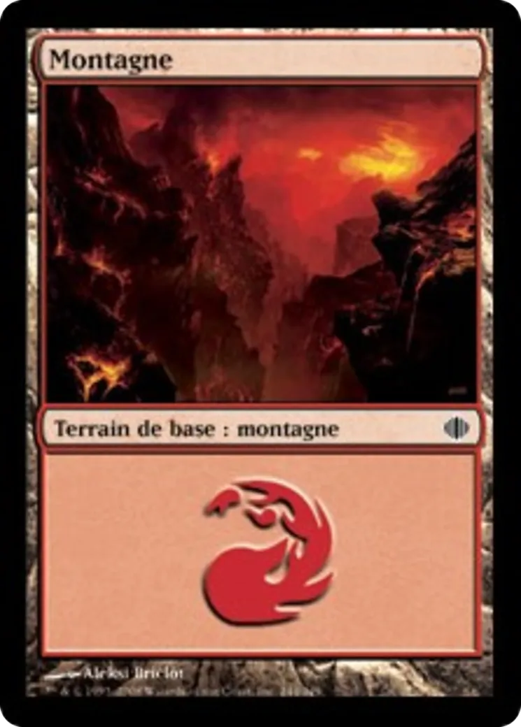 Montagne — Shards of Alara — Magic: The Gathering