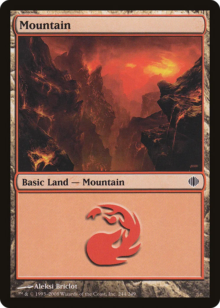 Montagne — Shards of Alara — Magic: The Gathering