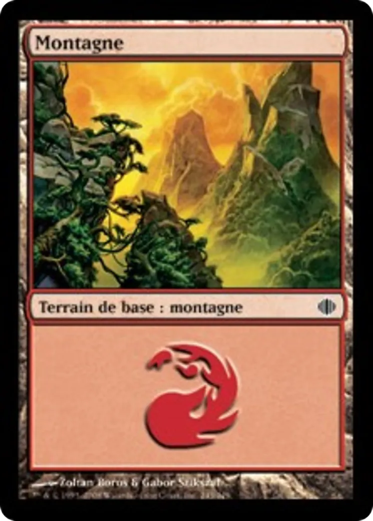Montagne — Shards of Alara — Magic: The Gathering