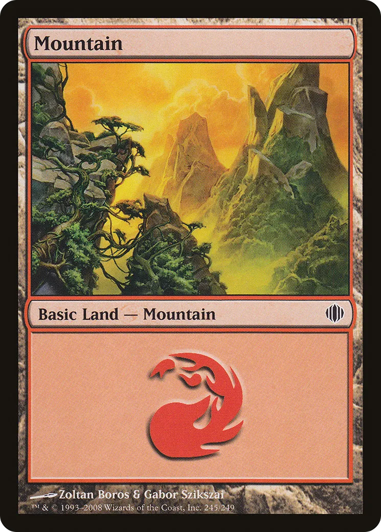 Montagne — Shards of Alara — Magic: The Gathering