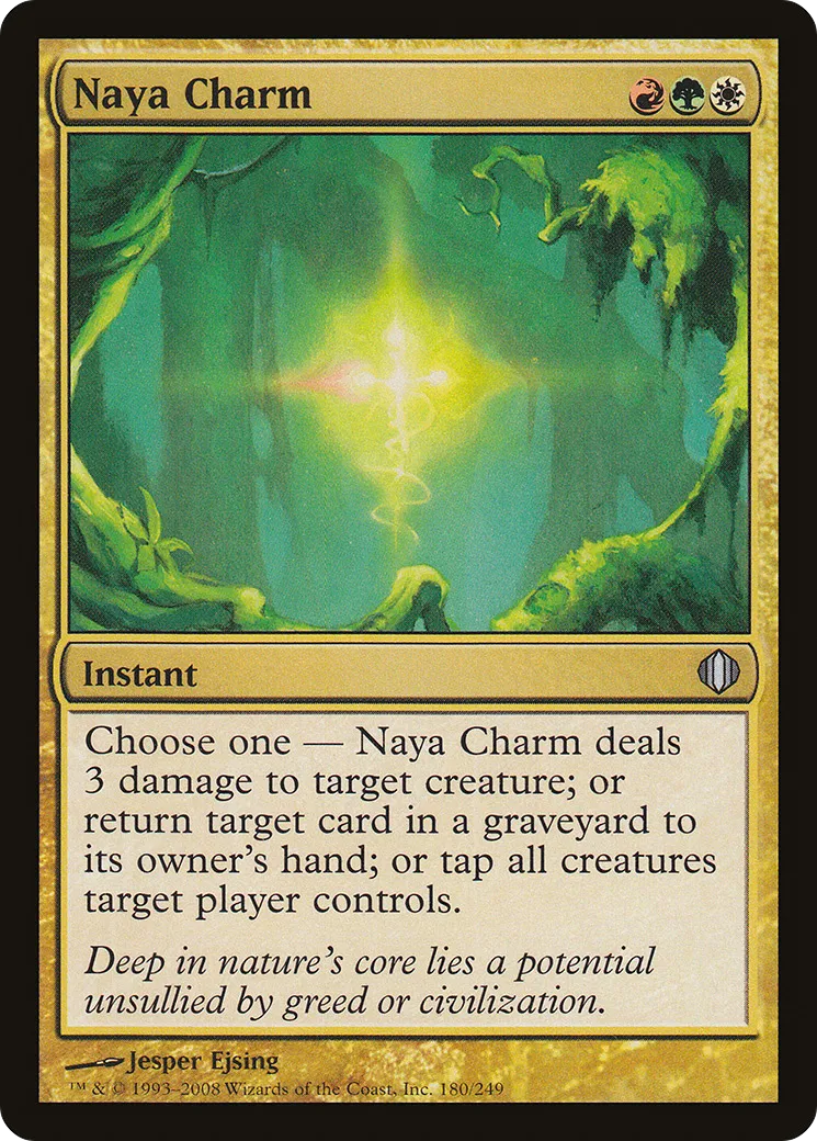 Naya Charm — Shards of Alara — Magic: The Gathering