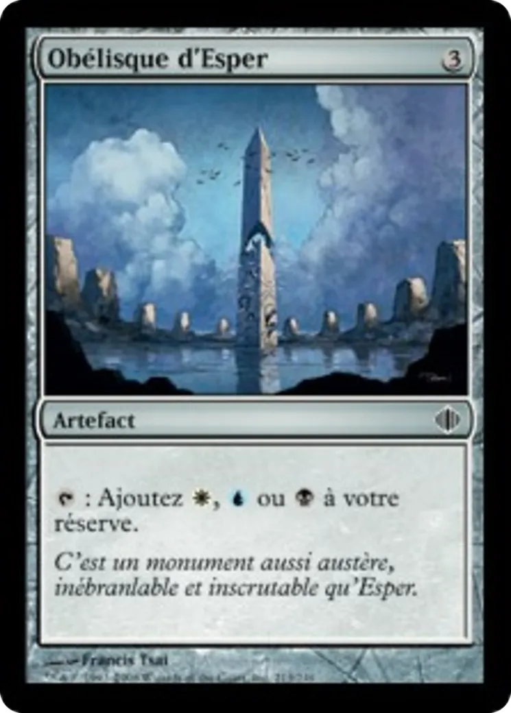Obélisque d'Esper — Shards of Alara — Magic: The Gathering