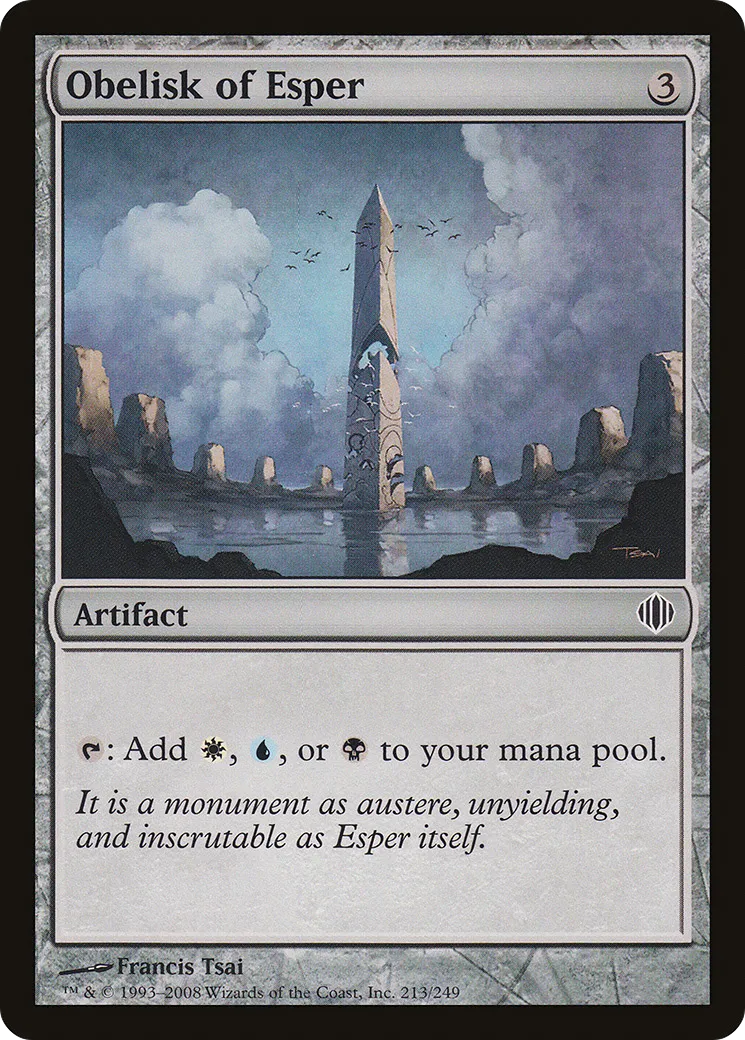 Obélisque d'Esper — Shards of Alara — Magic: The Gathering