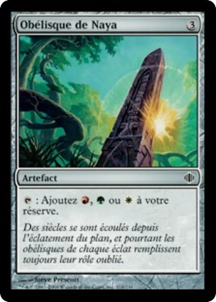 Obélisque de Naya — Shards of Alara — Magic: The Gathering