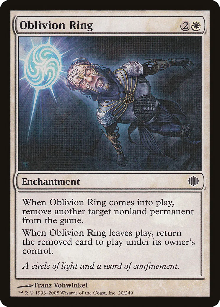 Oblivion Ring — Shards of Alara — Magic: The Gathering