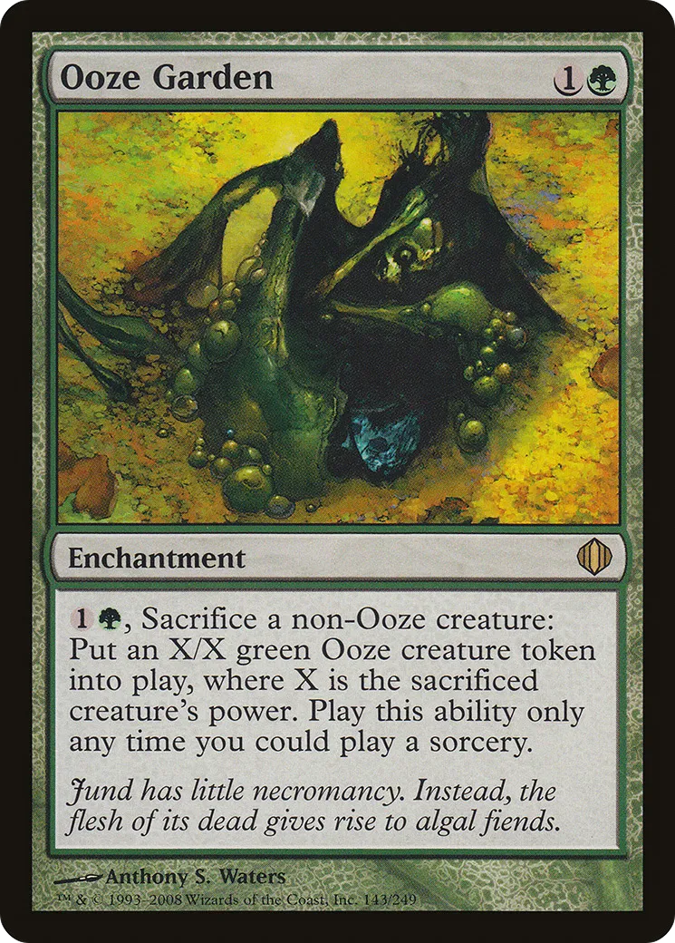Ooze Garden — Shards of Alara — Magic: The Gathering