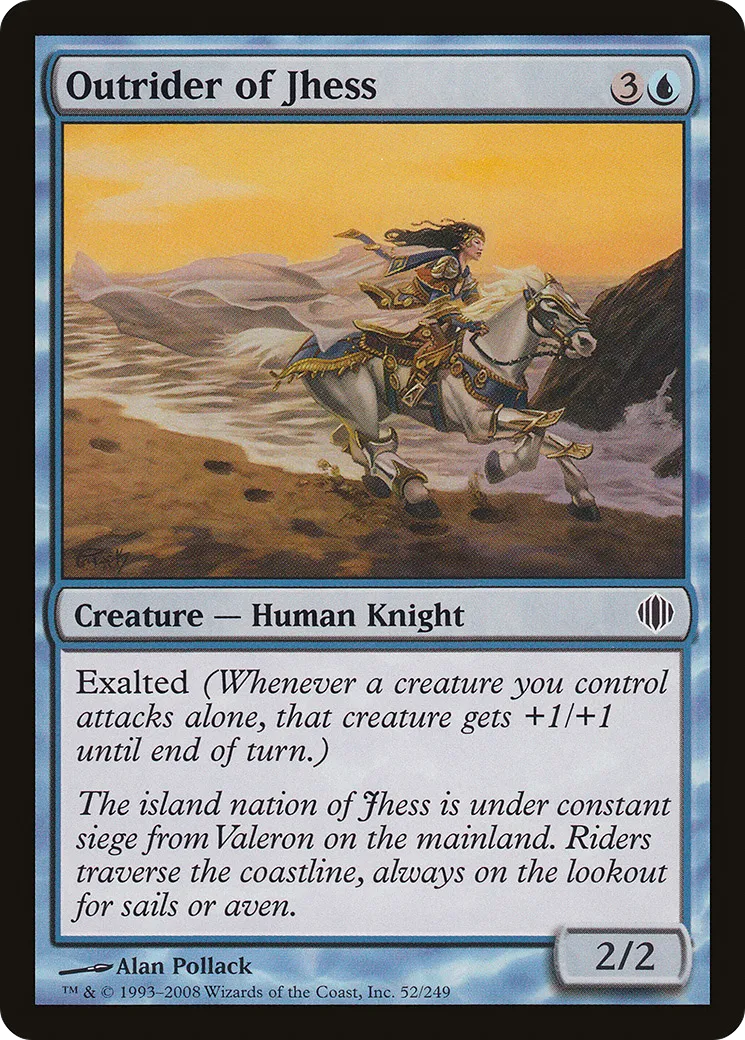Outrider of Jhess — Shards of Alara — Magic: The Gathering