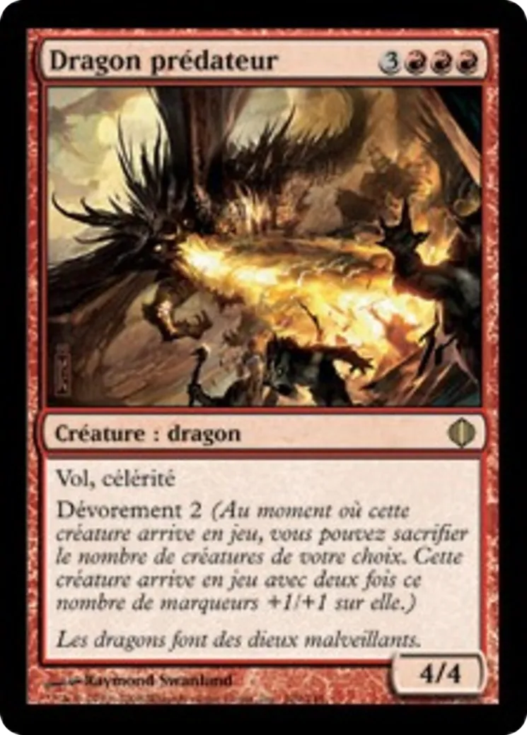 Dragon prédateur — Shards of Alara — Magic: The Gathering