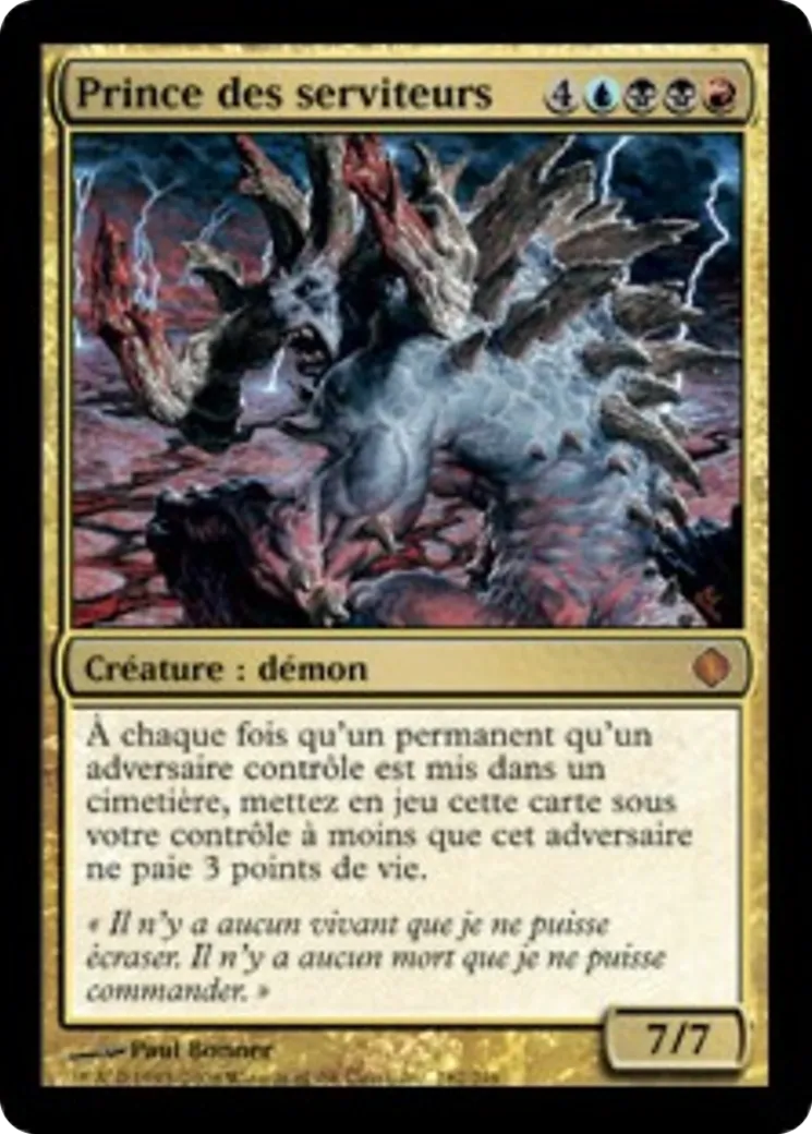 Prince des serviteurs — Shards of Alara — Magic: The Gathering