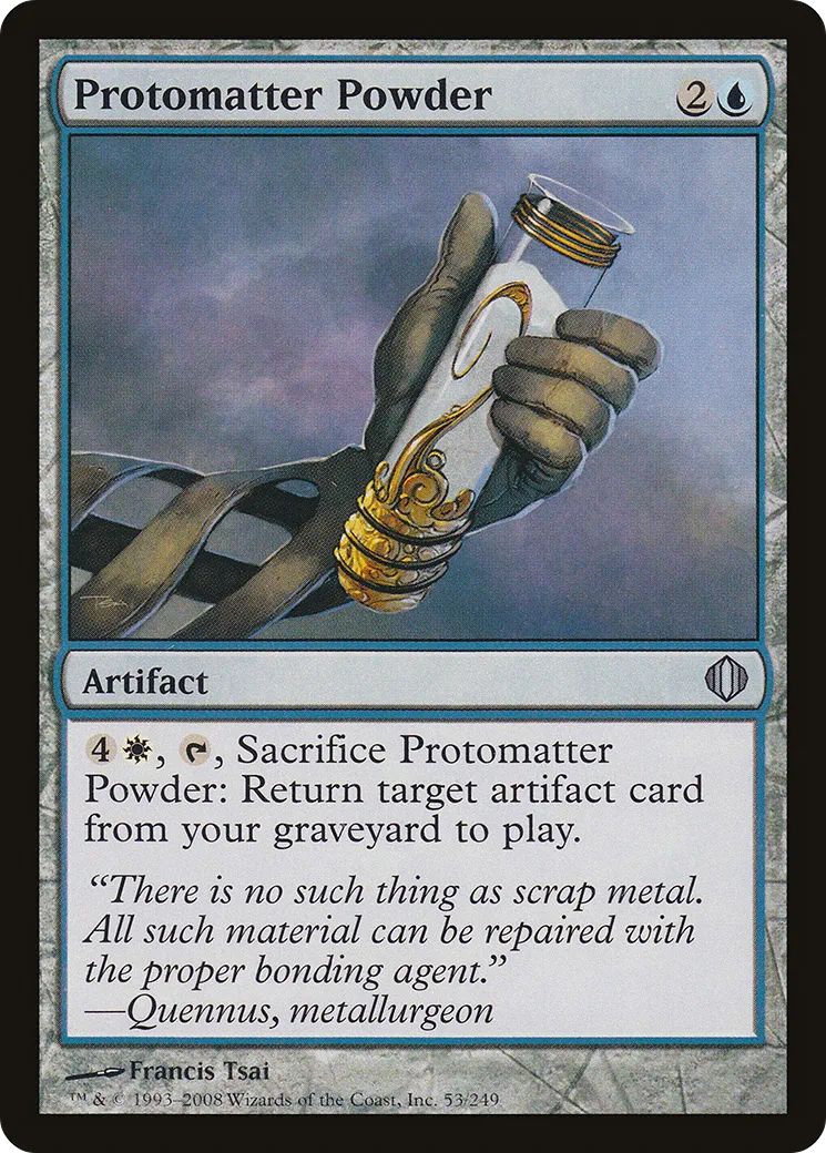 Protomatter Powder — Shards of Alara — Magic: The Gathering