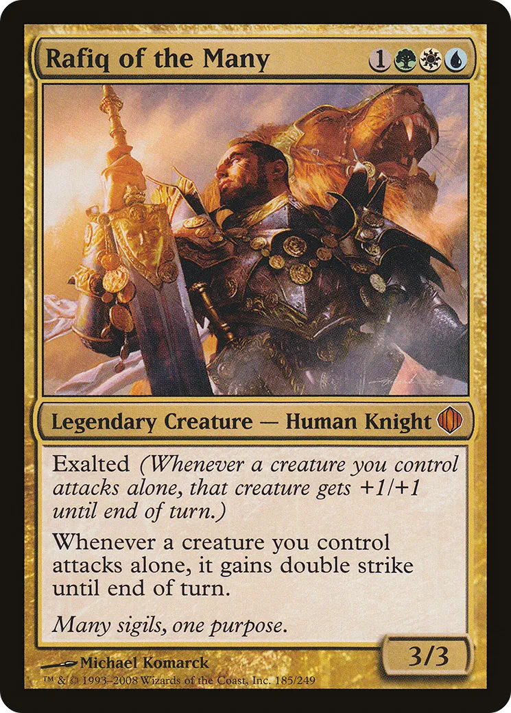 Rafiq of the Many — Shards of Alara — Magic: The Gathering