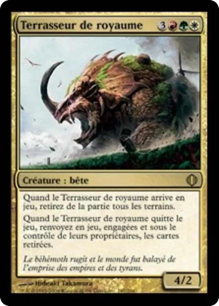 Terrasseur de royaume — Shards of Alara — Magic: The Gathering