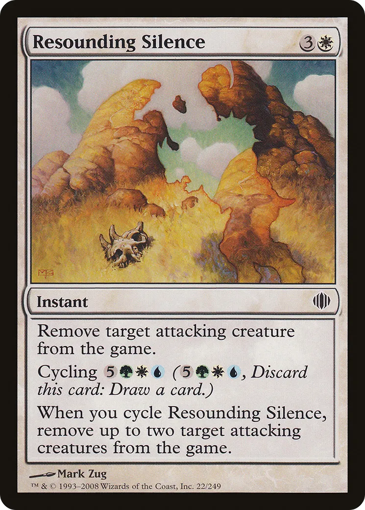 Resounding Silence — Shards of Alara — Magic: The Gathering