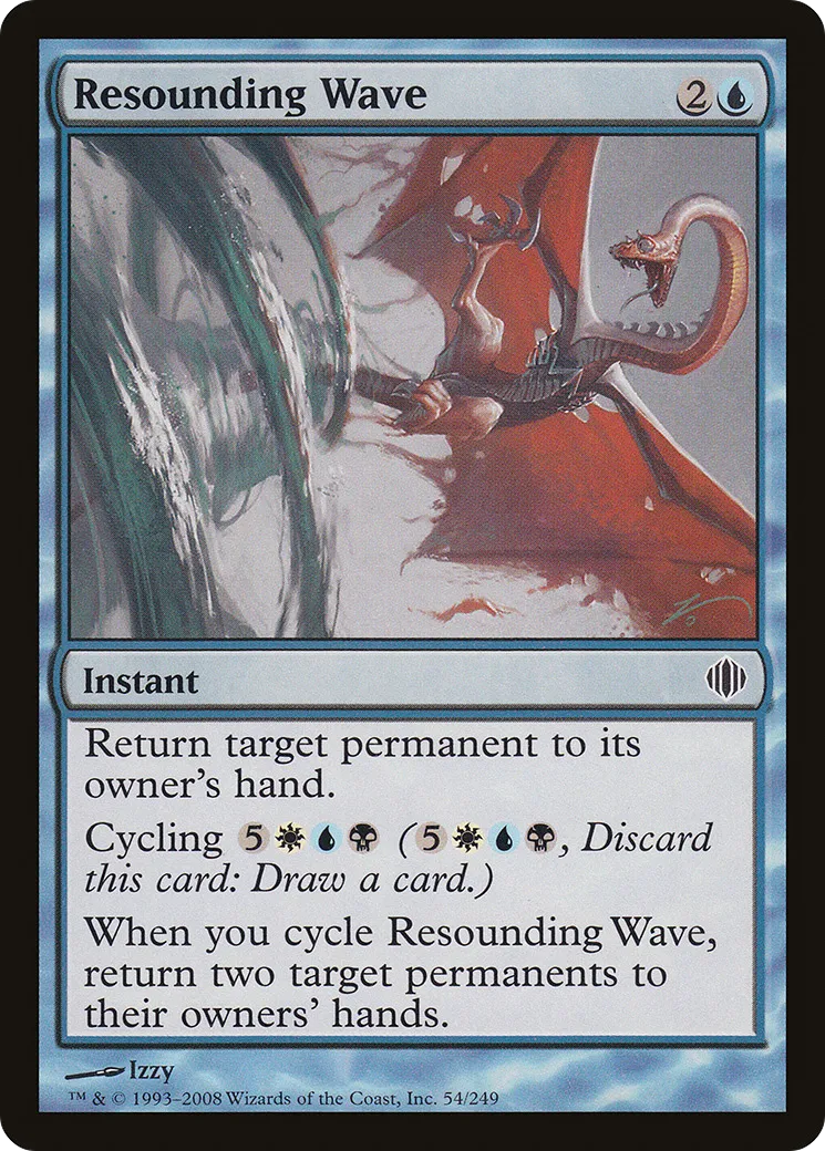 Resounding Wave — Shards of Alara — Magic: The Gathering