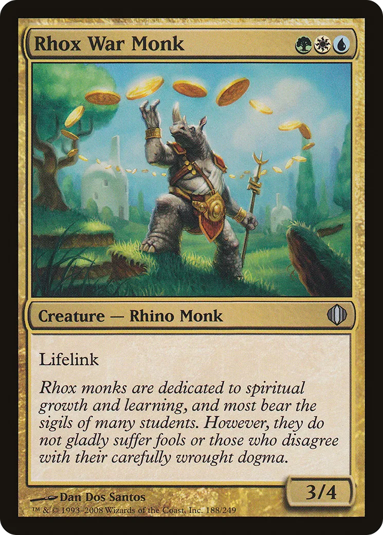 Rhox War Monk — Shards of Alara — Magic: The Gathering