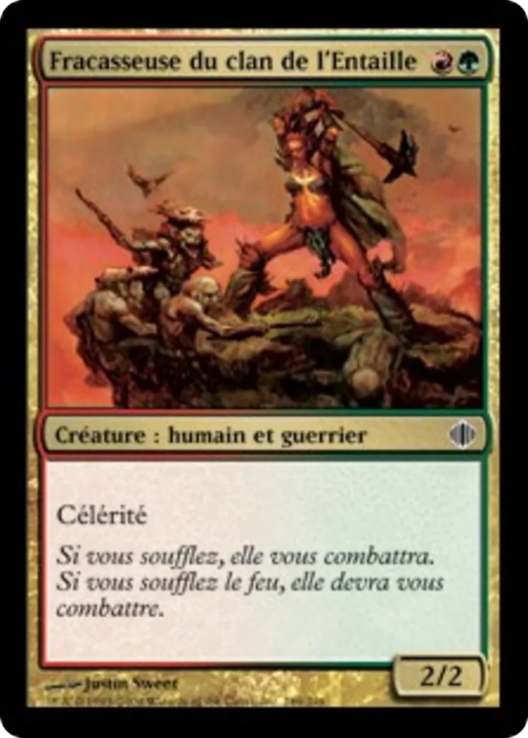 Fracasseuse du clan de l'Entaille — Shards of Alara — Magic: The Gathering