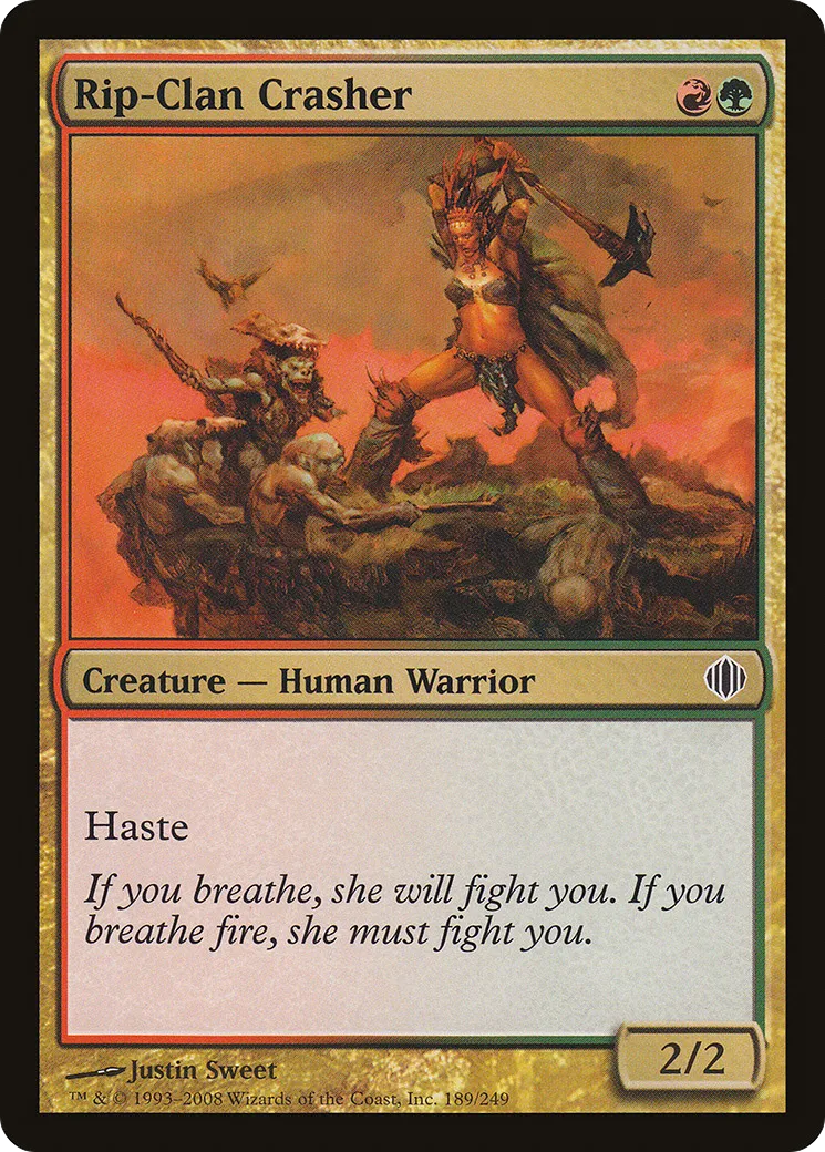 Rip-Clan Crasher — Shards of Alara — Magic: The Gathering