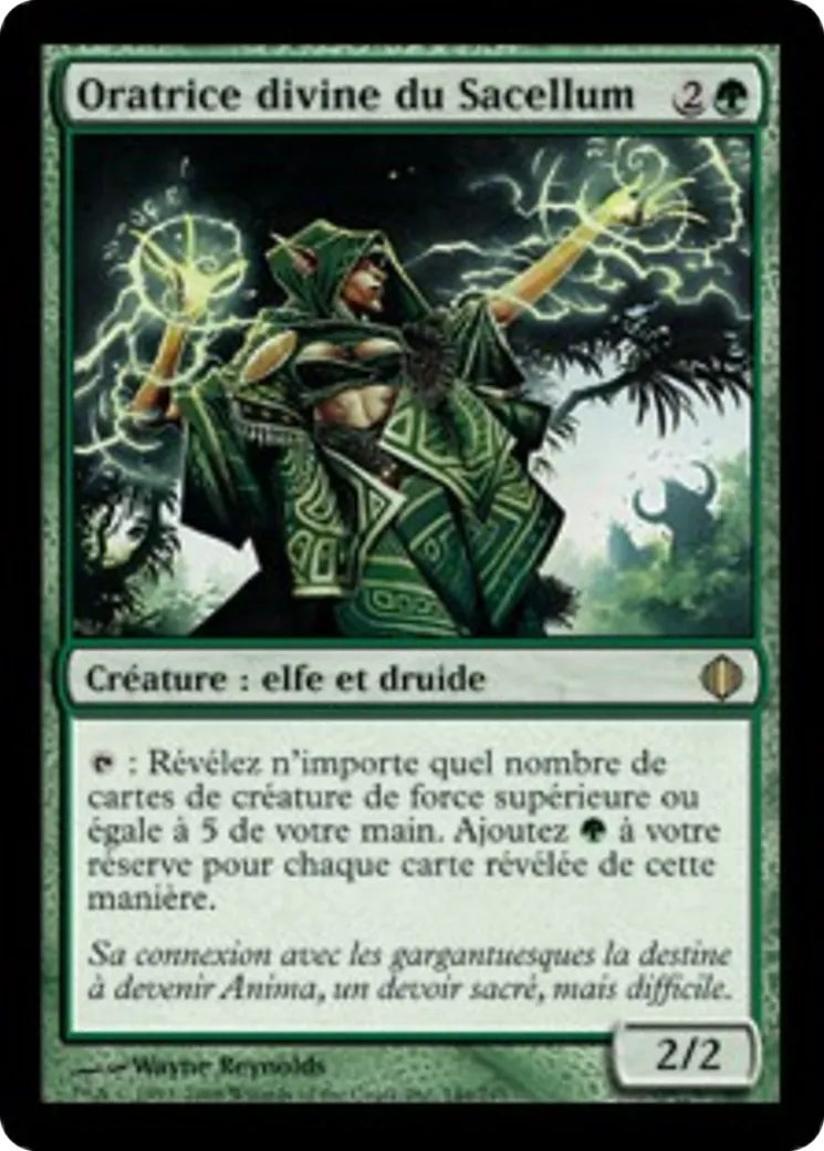 Oratrice divine du Sacellum — Shards of Alara — Magic: The Gathering