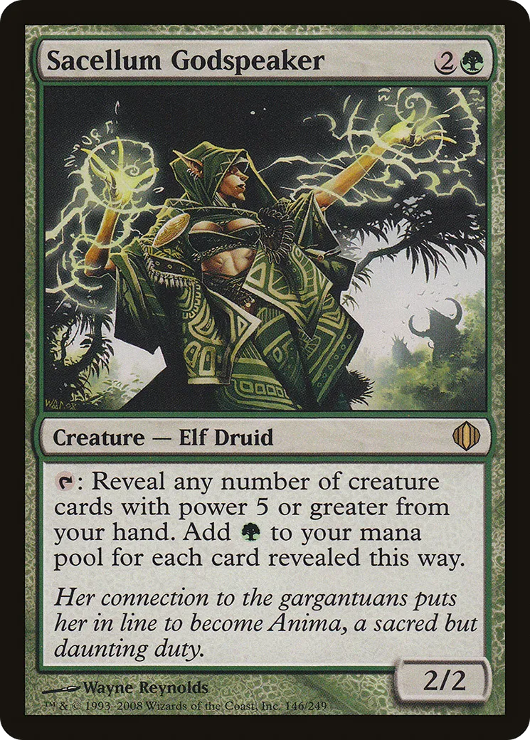 Sacellum Godspeaker — Shards of Alara — Magic: The Gathering