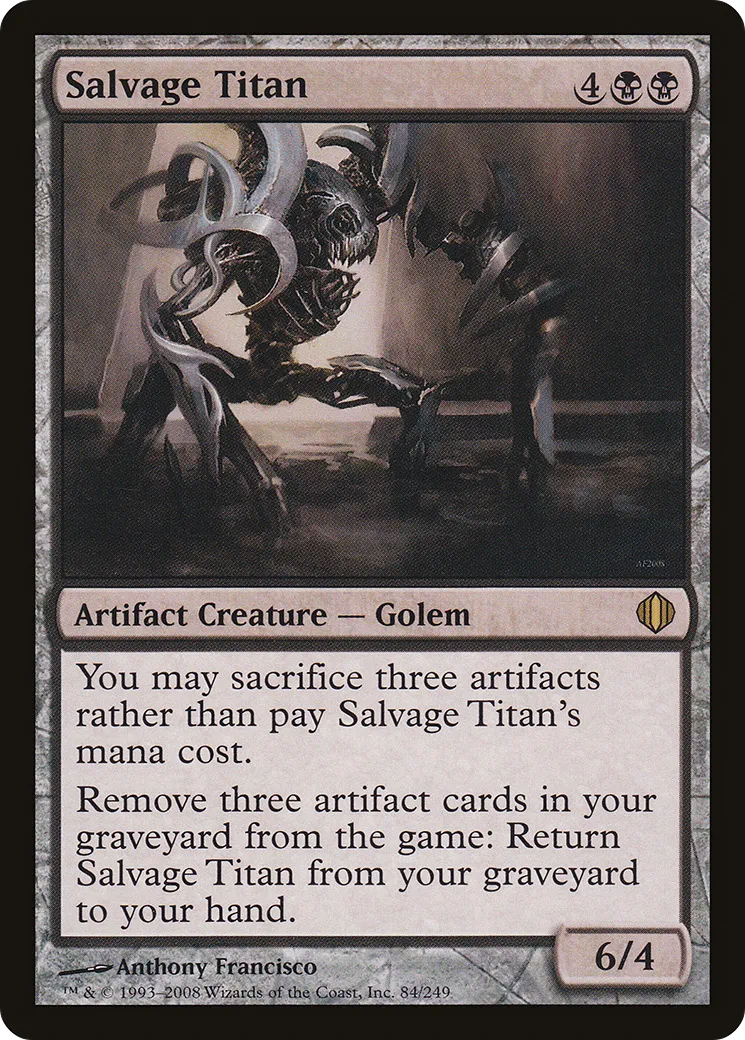 Salvage Titan — Shards of Alara — Magic: The Gathering