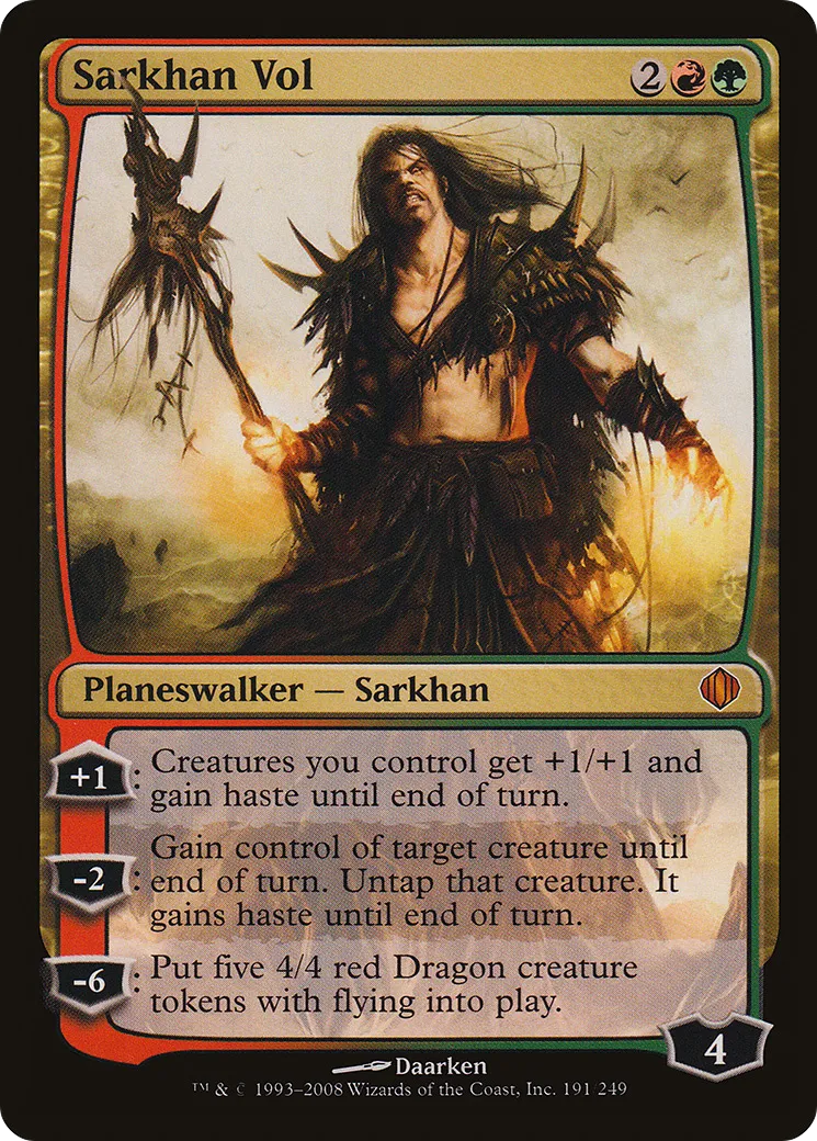 Sarkhan Vol — Shards of Alara — Magic: The Gathering