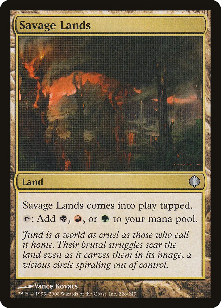 Terres sauvages — Shards of Alara — Magic: The Gathering