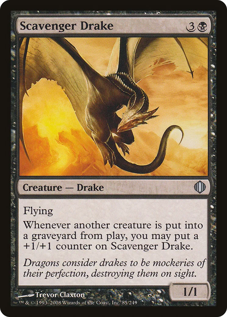 Drakôn nécrophage — Shards of Alara — Magic: The Gathering