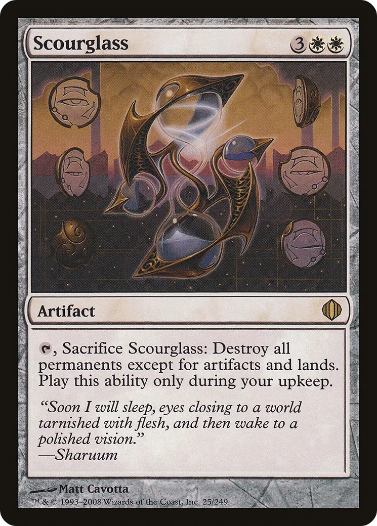 Scourglass — Shards of Alara — Magic: The Gathering