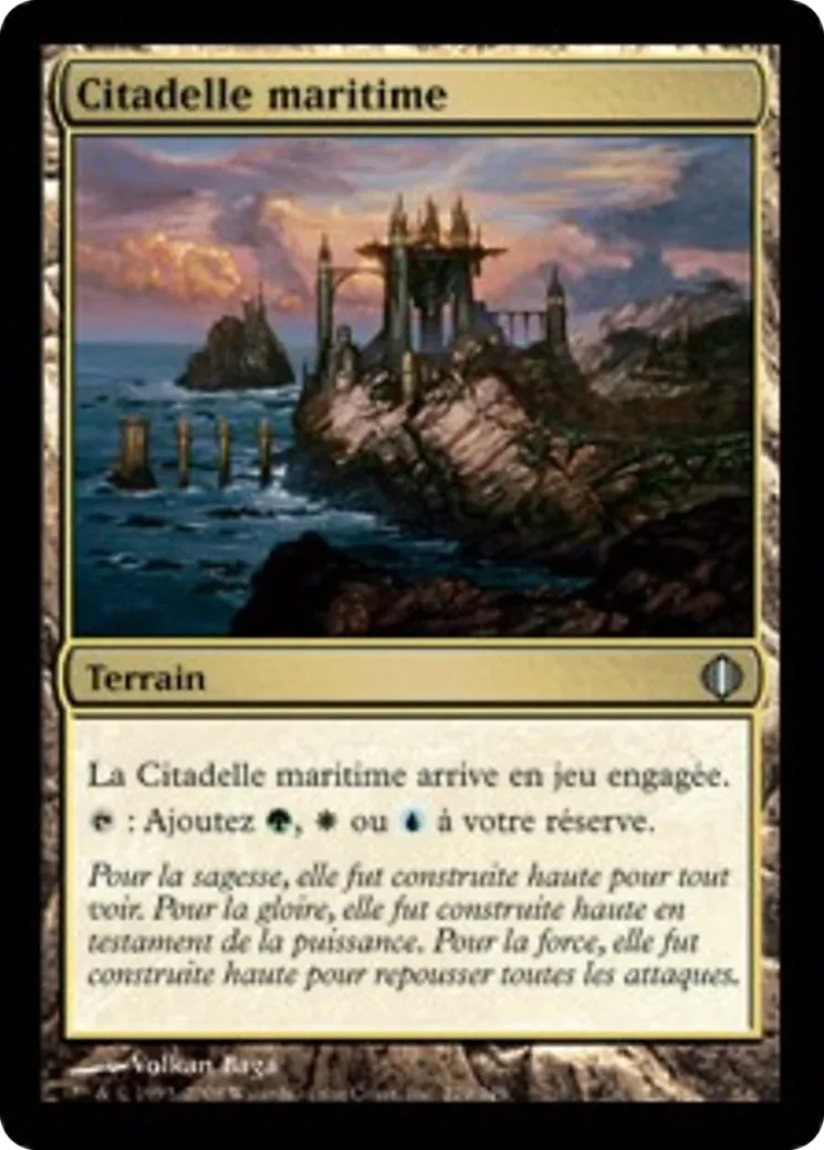 Citadelle maritime — Shards of Alara — Magic: The Gathering