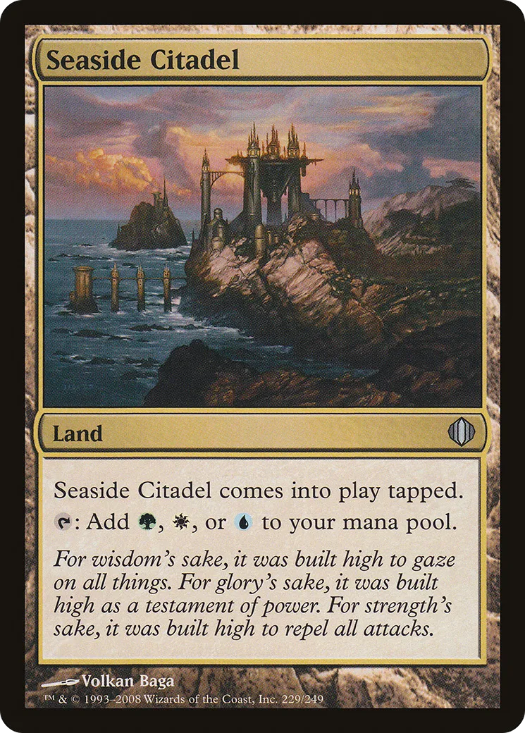 Citadelle maritime — Shards of Alara — Magic: The Gathering