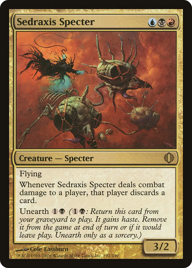 Sedraxis Specter — Shards of Alara — Magic: The Gathering