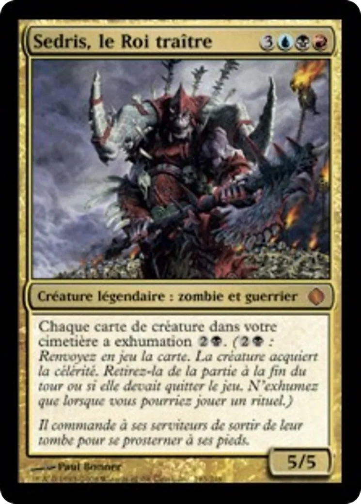 Sedris, le Roi traître — Shards of Alara — Magic: The Gathering