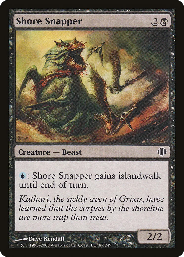 Shore Snapper — Shards of Alara — Magic: The Gathering