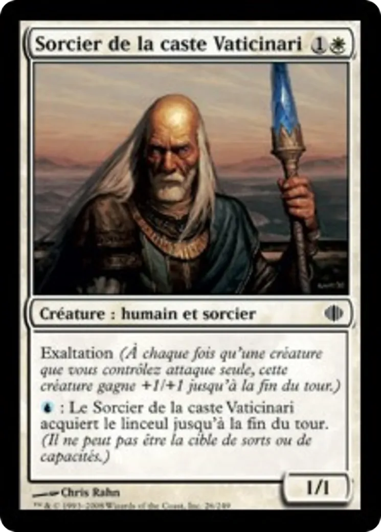 Sorcier de la caste Vaticinari — Shards of Alara — Magic: The Gathering